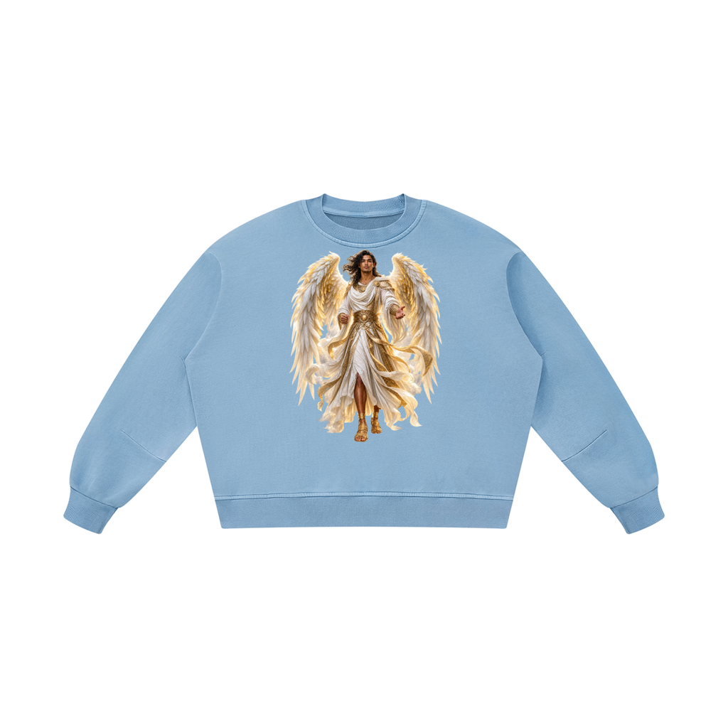 Jubilore "Gabriel" Unisex Boxy Vintage Washed Sweatshirt