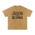 Jubilore "JIK" Snow Washed Oversized Cotton T-Shirt