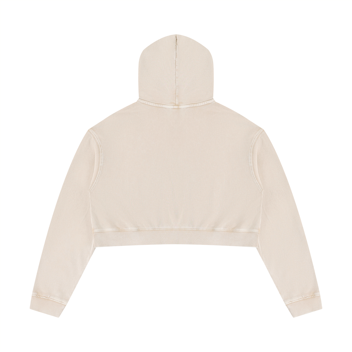 Jubiloré "JIG" Women’s Mineral Washed Crop Hoodie