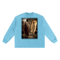 Jubilore "Jesus Resurrects Lazarus" Snow Washed Frayed Edge T-Shirt