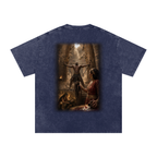 Jubilore “Samson” Snow Washed Oversized Cotton T-Shirt
