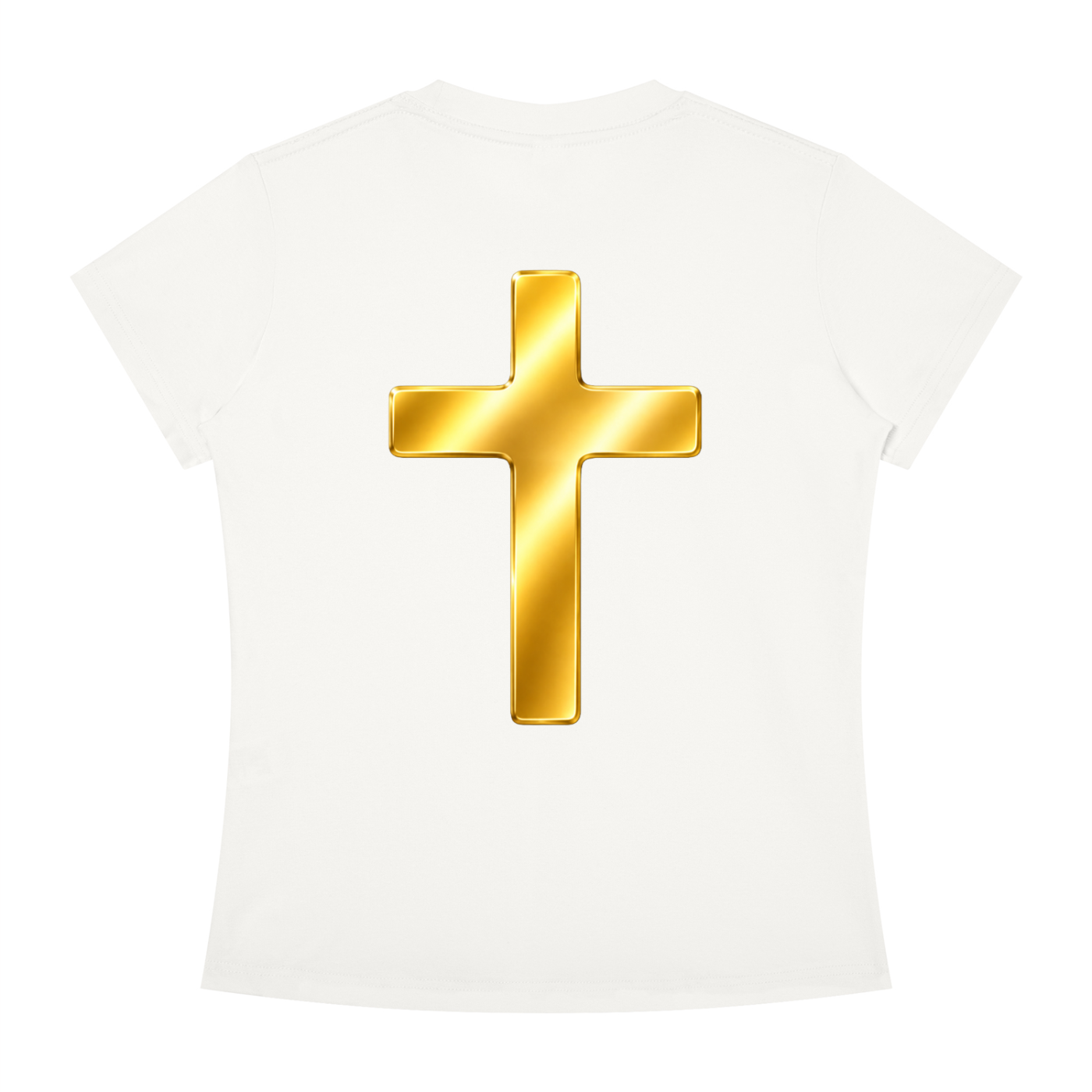 Jubiloré "Shroud of Turin" Women's Slim Fit Crewneck T-Shirt