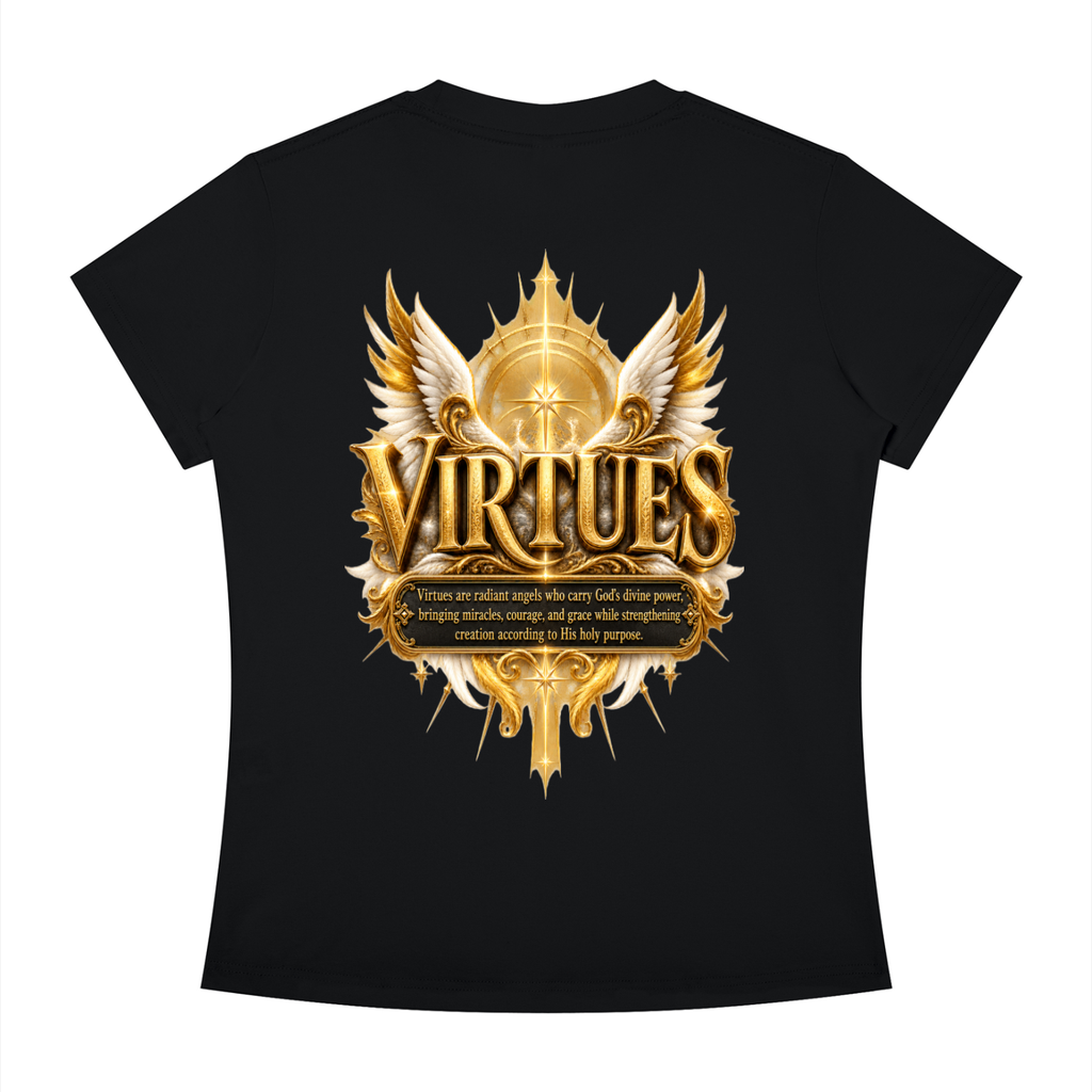 Jubiloré "Virtues" Women's Slim Fit Crewneck T-Shirt