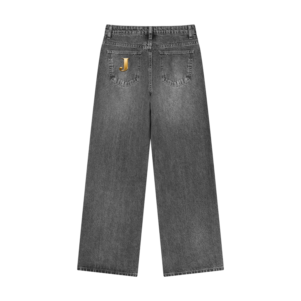Jubilore Women’s Wide Leg Denim Jeans