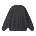 Jubilore "NAA" Snow Washed Oversized Sweatshirt