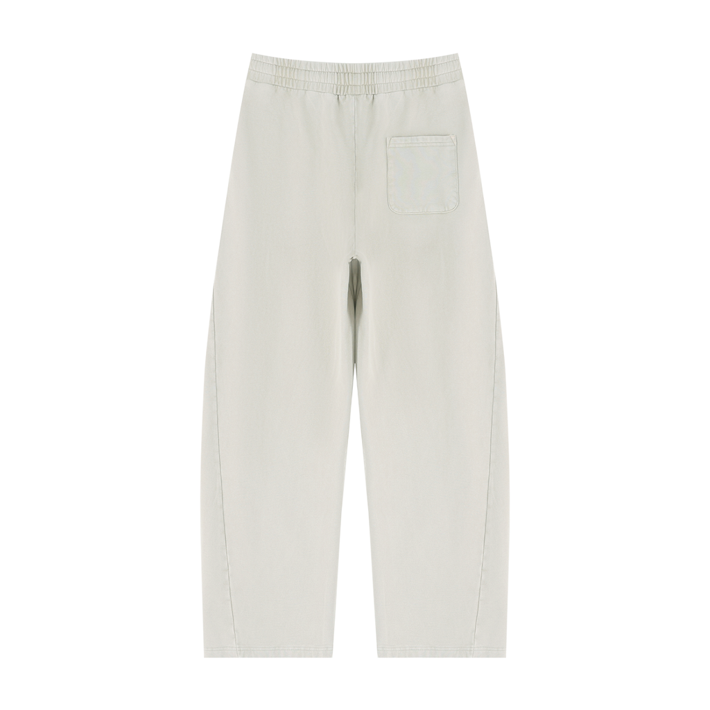 Jubilore Unisex Mineral Wash Barrel Sweatpants