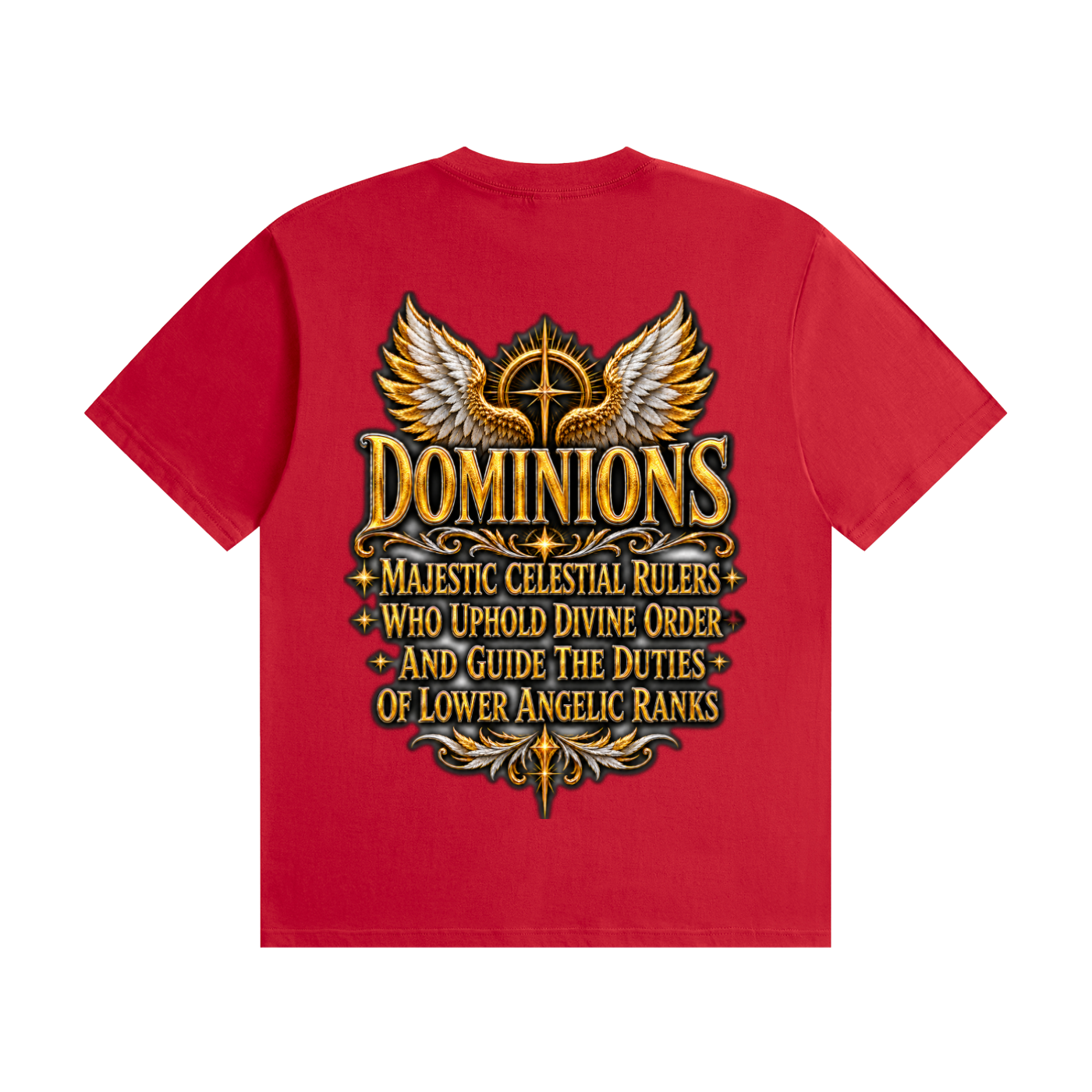 Jubilore "Dominions" Unisex Seamless Cotton T-Shirt