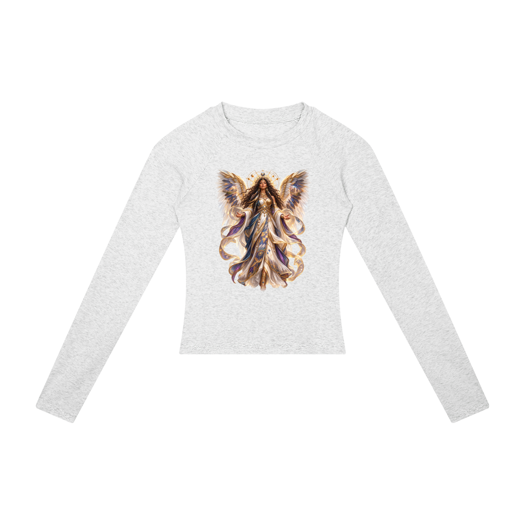 Jubiloré "Principalities" Women’s Slim Raglan Long Sleeve T-Shirt