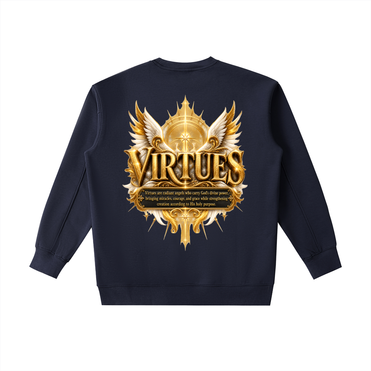 Jubilore "Virtues" Essential Heavyweight Crewneck Sweatshirt