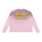 Jubilore "Jesus Resurrects Lazarus" Unisex Vintage Wash Layered T-Shirt