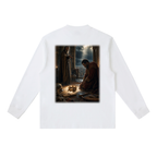 Jubilore "David" Essential Crewneck Long-Sleeve T-Shirt