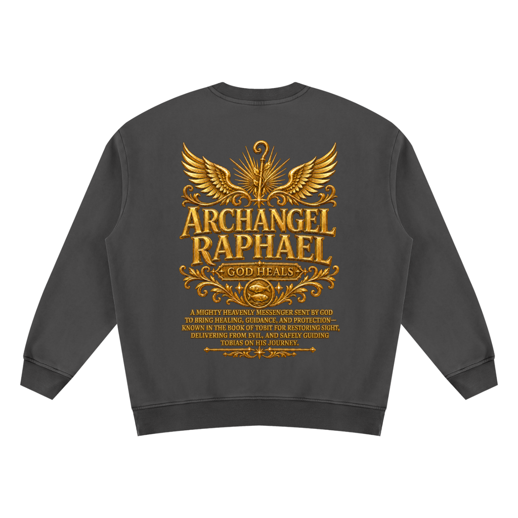 Jubilore "Raphael" Unisex Vintage Wash Fleece Sweatshirt