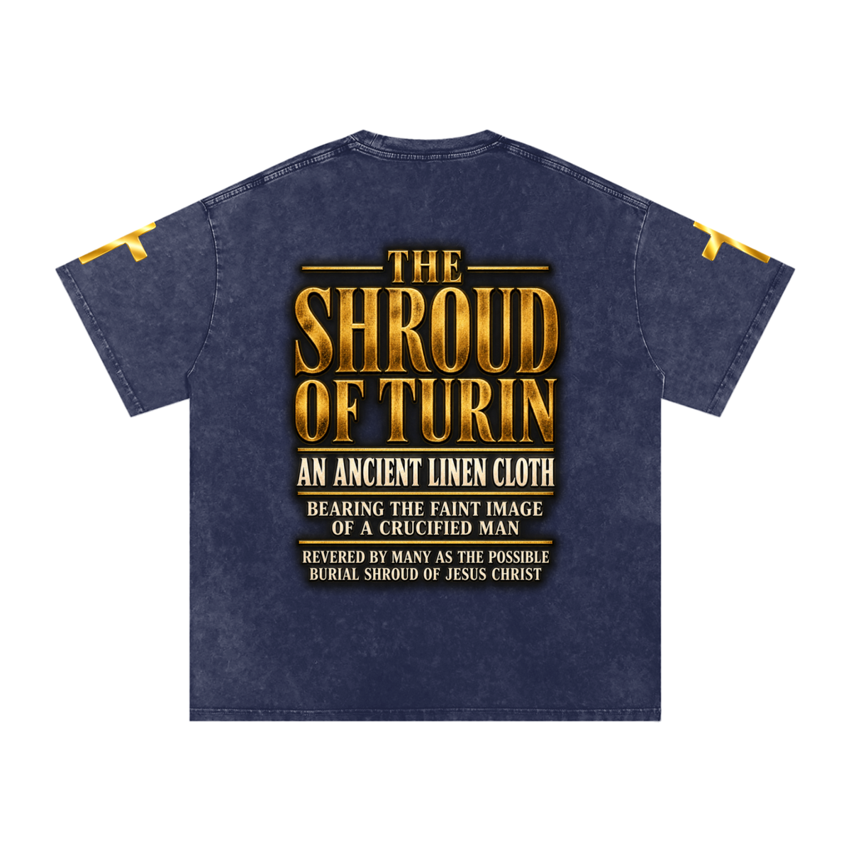 Jubilore "SOT" Snow Washed Oversized Cotton T-Shirt