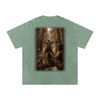 Jubilore “Samson” Snow Washed Oversized Cotton T-Shirt