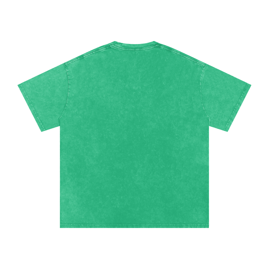 Jubilore "CA" Snow Washed Oversized Cotton T-Shirt
