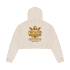 Jubiloré "Principalities" Women’s Mineral Washed Crop Hoodie