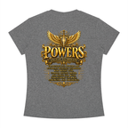 Jubiloré "Powers" Women's Slim Fit Crewneck T-Shirt