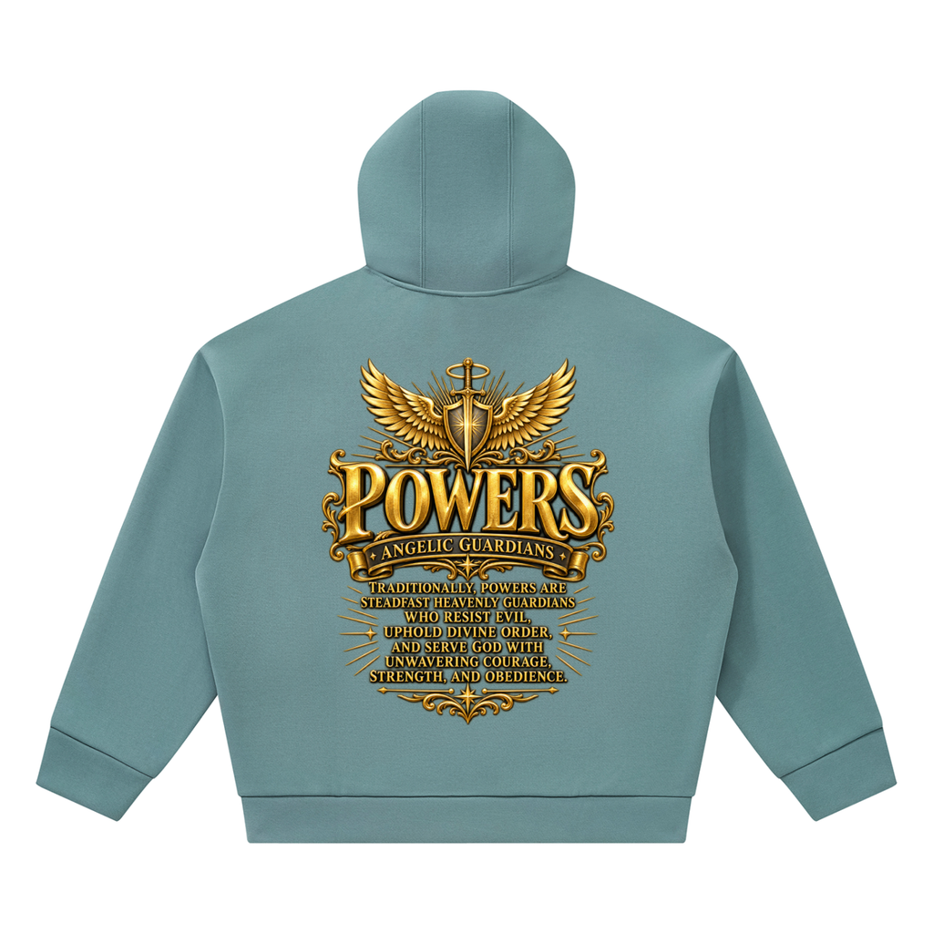 Jubilore "Powers" Unisex Heavyweight Fleece Boxy Hoodie