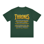 Jubilore Thrones Unisex Regular Crewneck T-Shirt