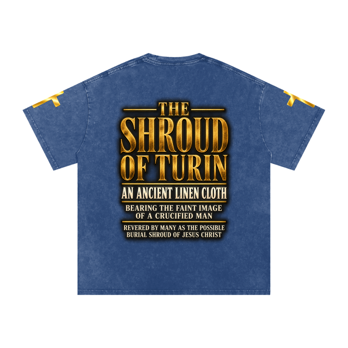 Jubilore "SOT" Snow Washed Oversized Cotton T-Shirt