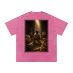 Jubilore "Daniel" Snow Washed Oversized Cotton T-Shirt