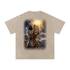 Jubilore “Moses” Snow Washed Oversized Cotton T-Shirt