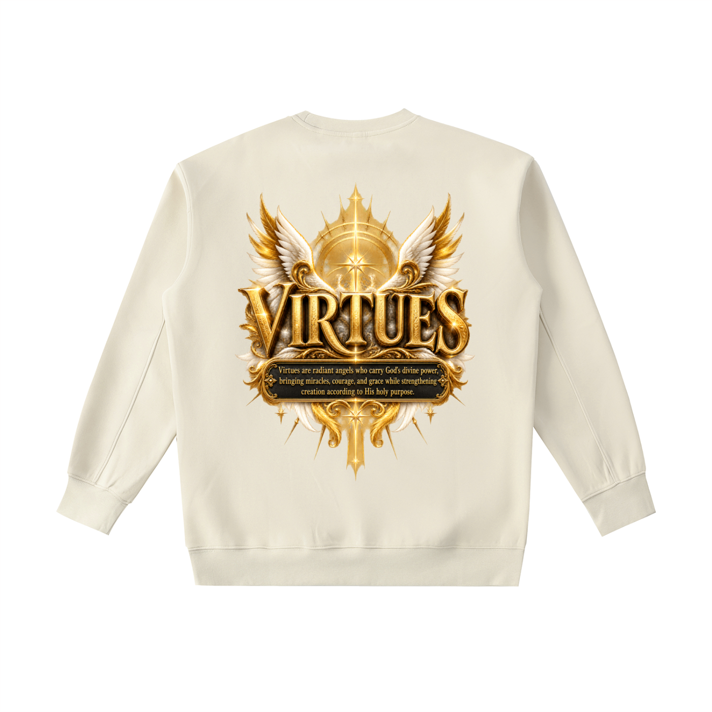Jubilore "Virtues" Essential Heavyweight Crewneck Sweatshirt