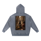 Jubilore "Samson" Snow Wash Fleece Oversize Hoodie