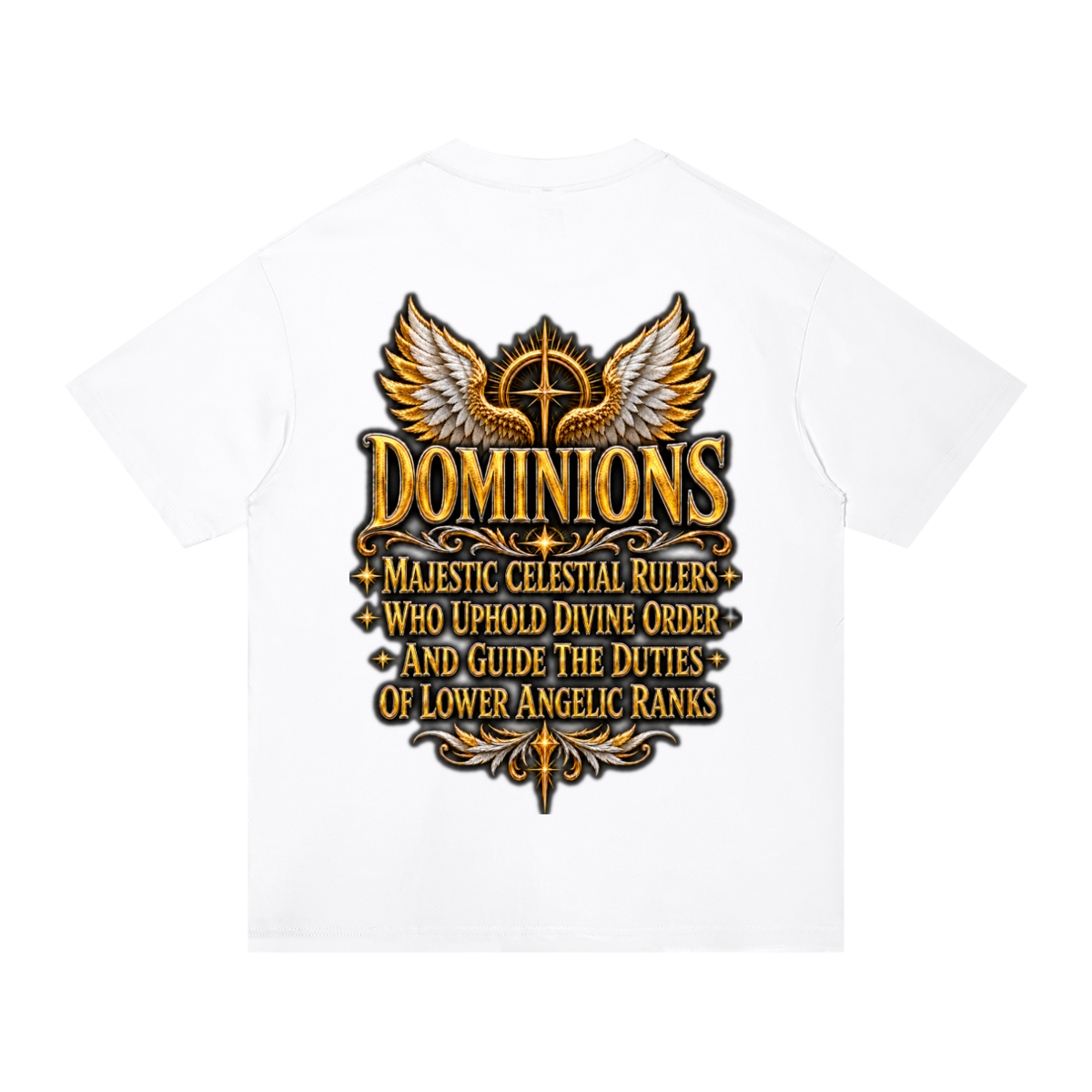 Jubilore "Dominions" Unisex Regular Fit Cotton T-Shirt