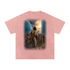 Jubilore “Moses” Snow Washed Oversized Cotton T-Shirt
