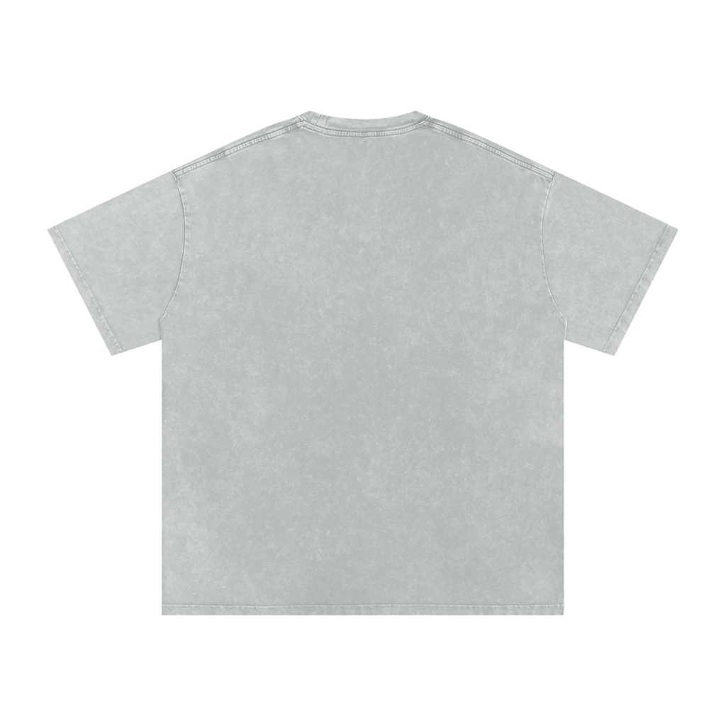 Jubilore Snow Washed Oversized Cotton T-Shirt