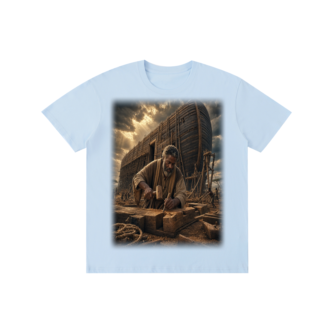Jubilore "Noah" Pure Cotton Unisex T-Shirt