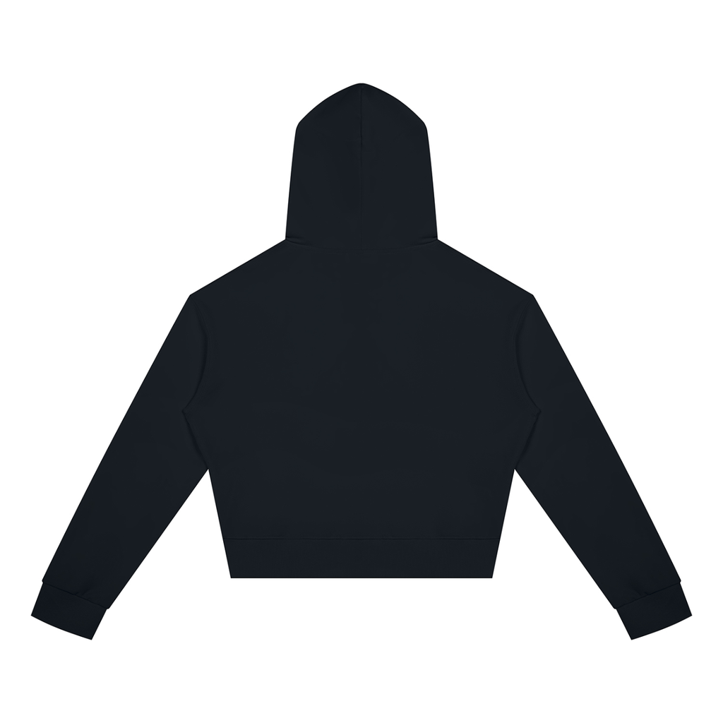 Jubiloré Women's Crop Full Zip Hoodie