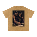 Jubilore “Jezebel” Snow Washed Oversized Cotton T-Shirt