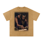 Jubilore “Jezebel” Snow Washed Oversized Cotton T-Shirt