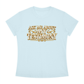 Jubiloré "AMMT" Women's Slim Fit Crewneck T-Shirt