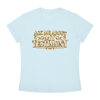 Jubiloré "AMMT" Women's Slim Fit Crewneck T-Shirt