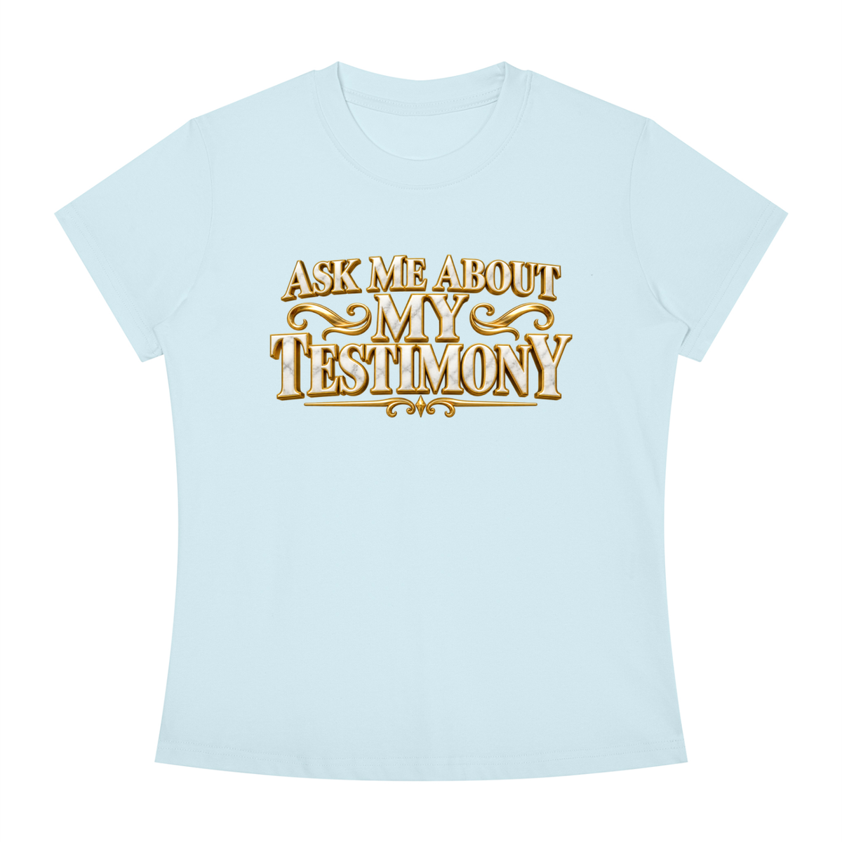 Jubiloré "AMMT" Women's Slim Fit Crewneck T-Shirt