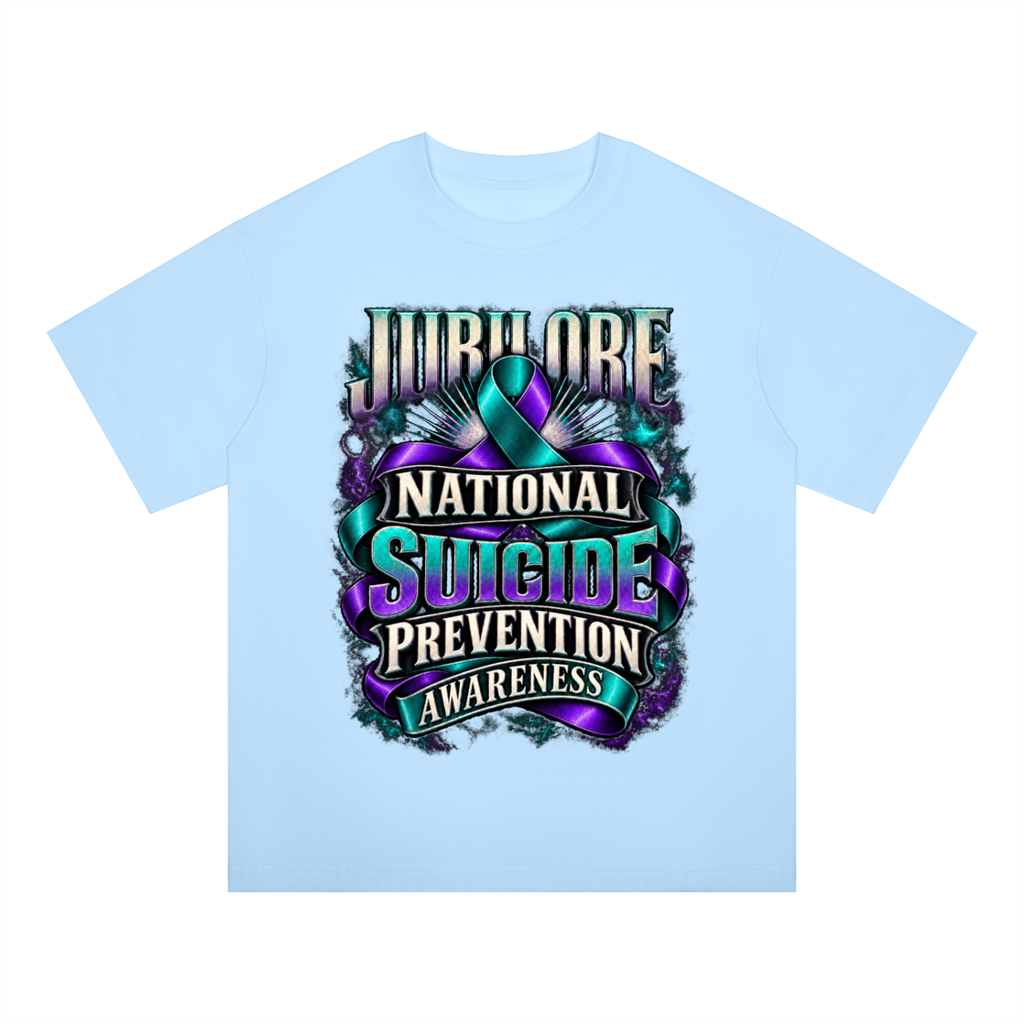 Jubilore "NSP" Unisex Oversized Drop Shoulder T-Shirt