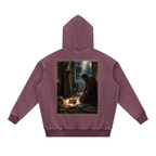 Jubilore "David" Snow Wash Fleece Oversize Hoodie