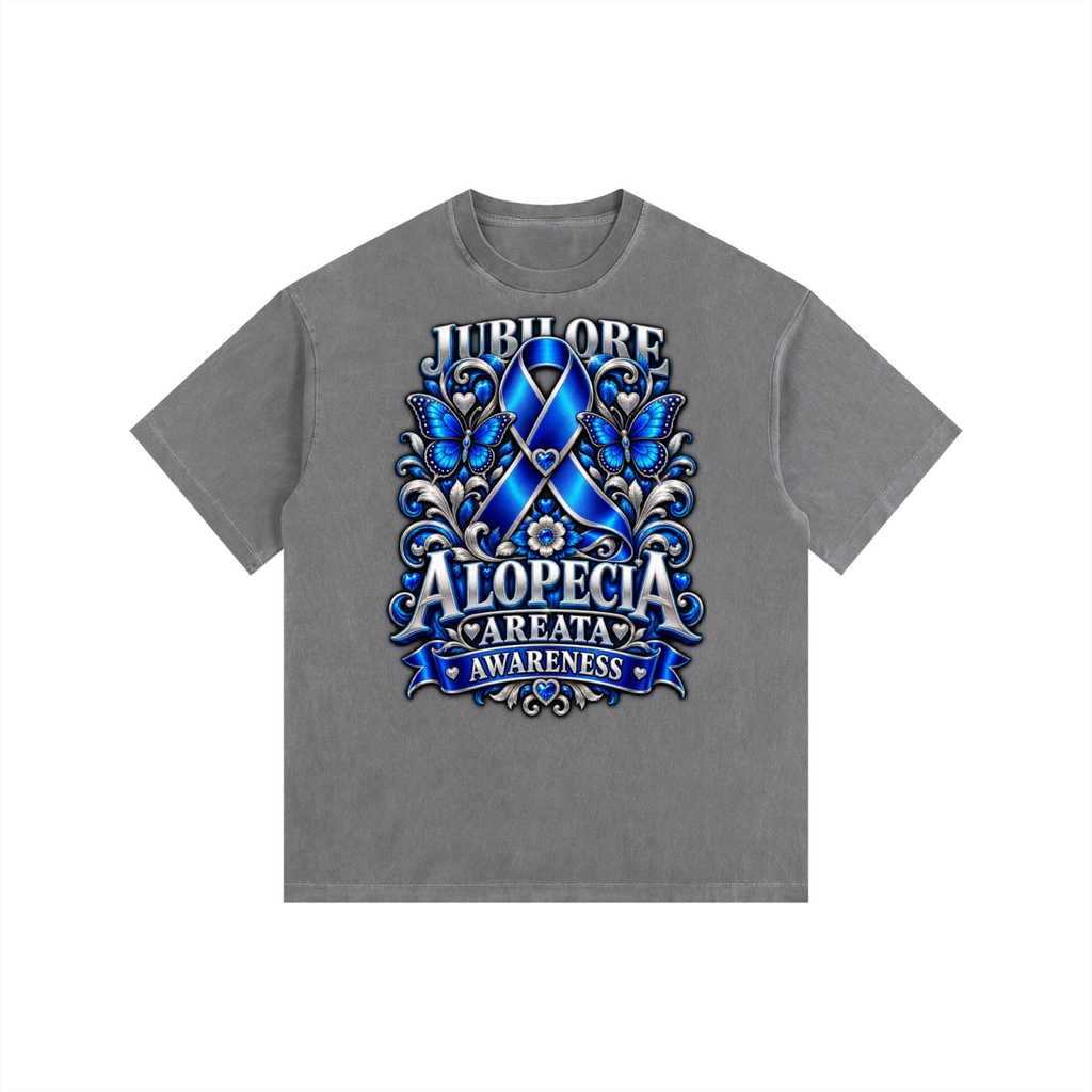 Jubilore "AAA" Vintage Washed Oversized Cotton T-Shirt