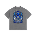Jubilore "AAA" Vintage Washed Oversized Cotton T-Shirt