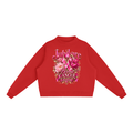 Jubiloré "BCA" Essential Fleece Mock-Neck Crew Sweatshirt