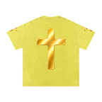 Jubilore "Jesus Is LORD" Snow Washed Oversized Cotton T-Shirt
