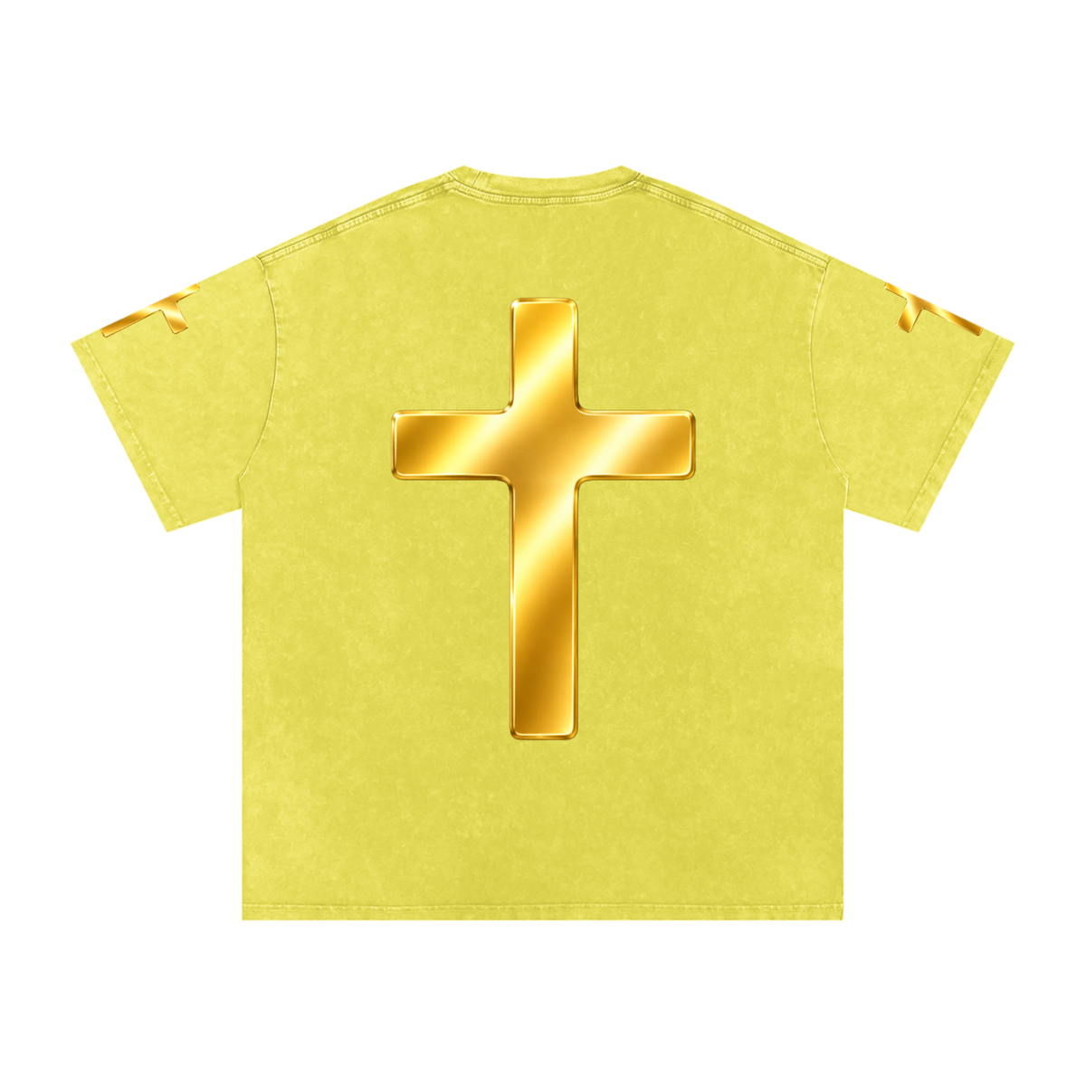 Jubilore "Jesus Is LORD" Snow Washed Oversized Cotton T-Shirt