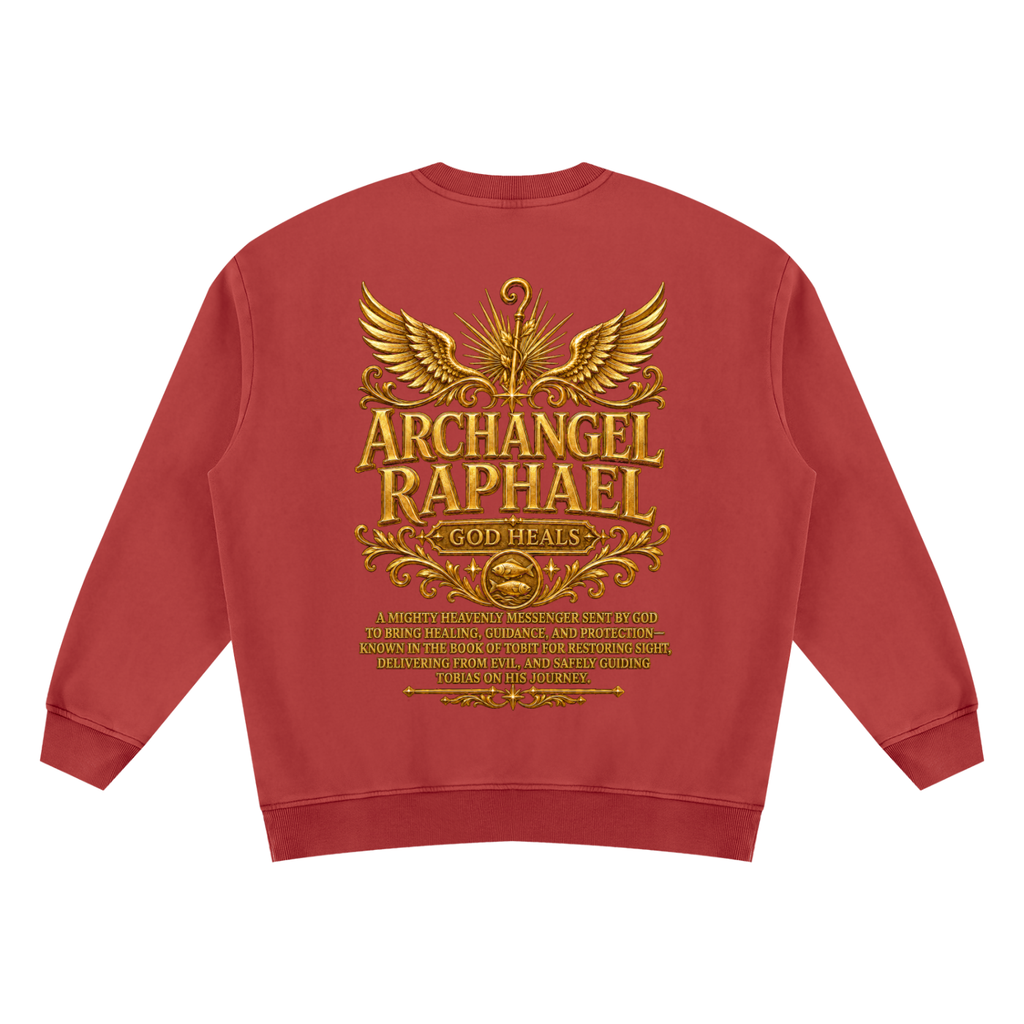 Jubilore "Raphael" Unisex Vintage Wash Fleece Sweatshirt