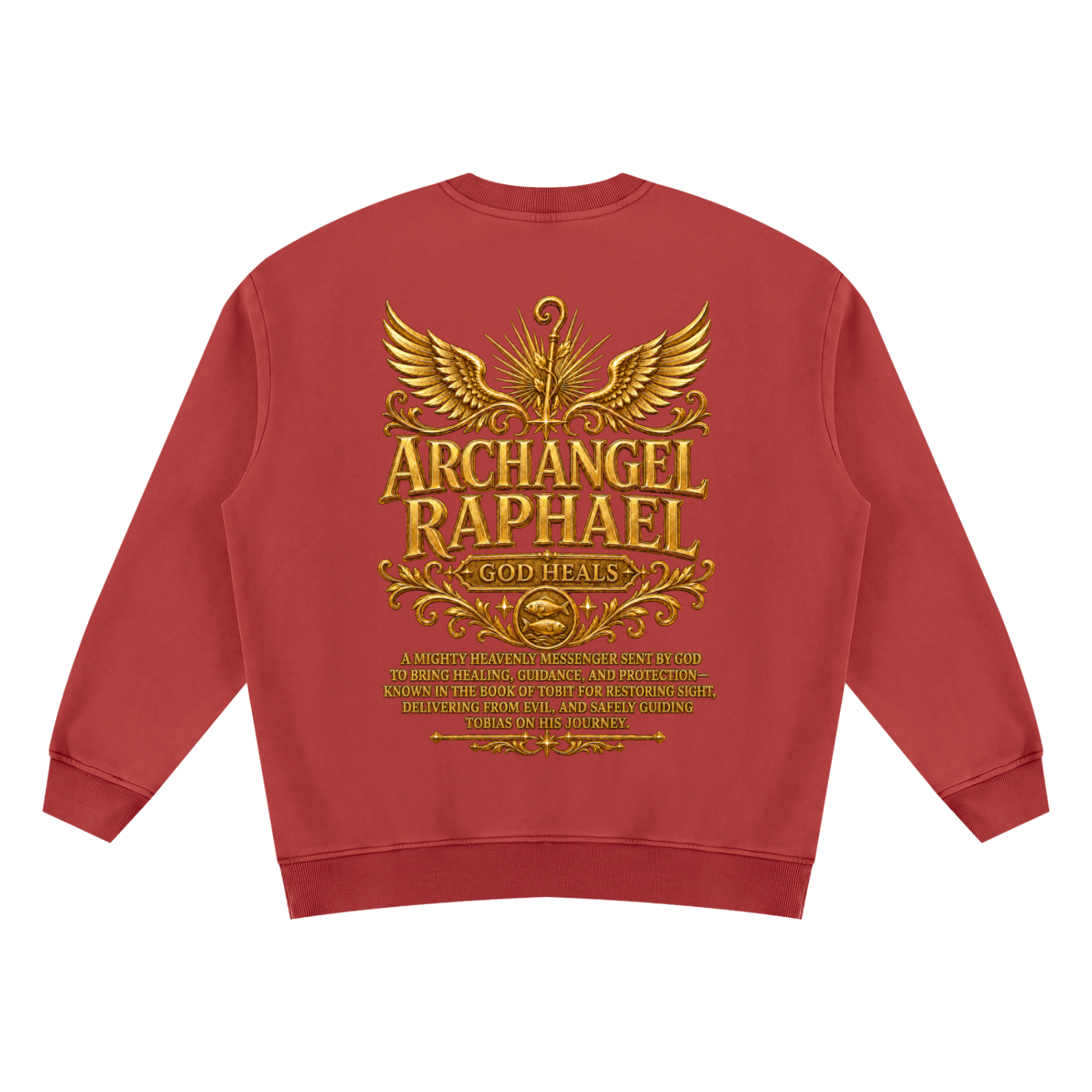 Jubilore "Raphael" Unisex Vintage Wash Fleece Sweatshirt