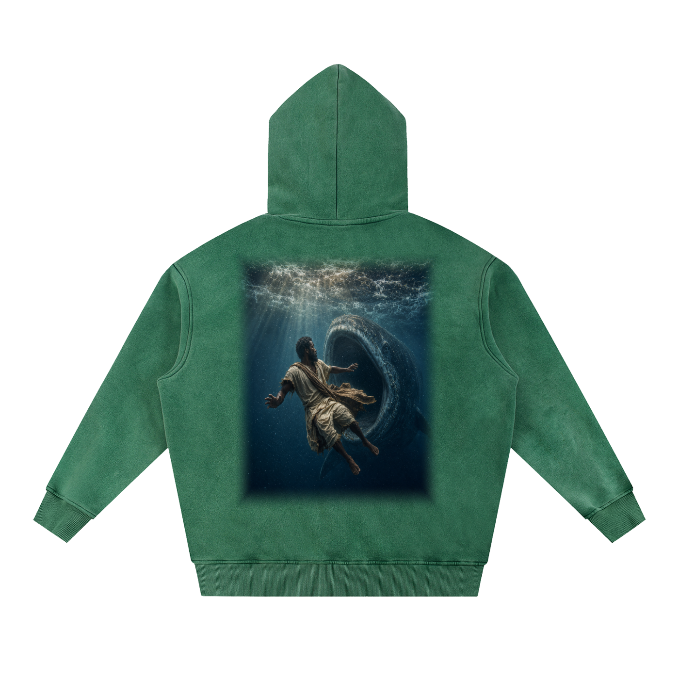 Jubilore "Jonah" Snow Wash Fleece Oversize Hoodie
