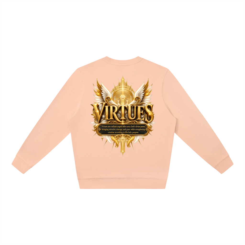 Jubilore "Virtues" Unisex Oversized Crewneck Sweatshirt