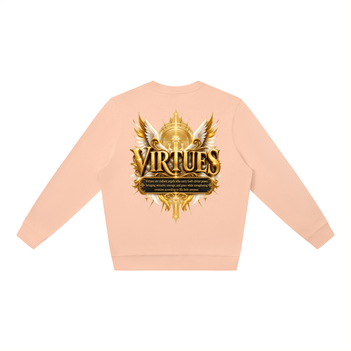 Jubilore "Virtues" Unisex Oversized Crewneck Sweatshirt